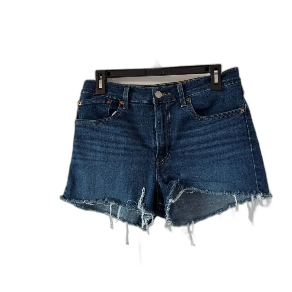 Levi’s High-Rise Denim Shorts - Picture 1 of 6
